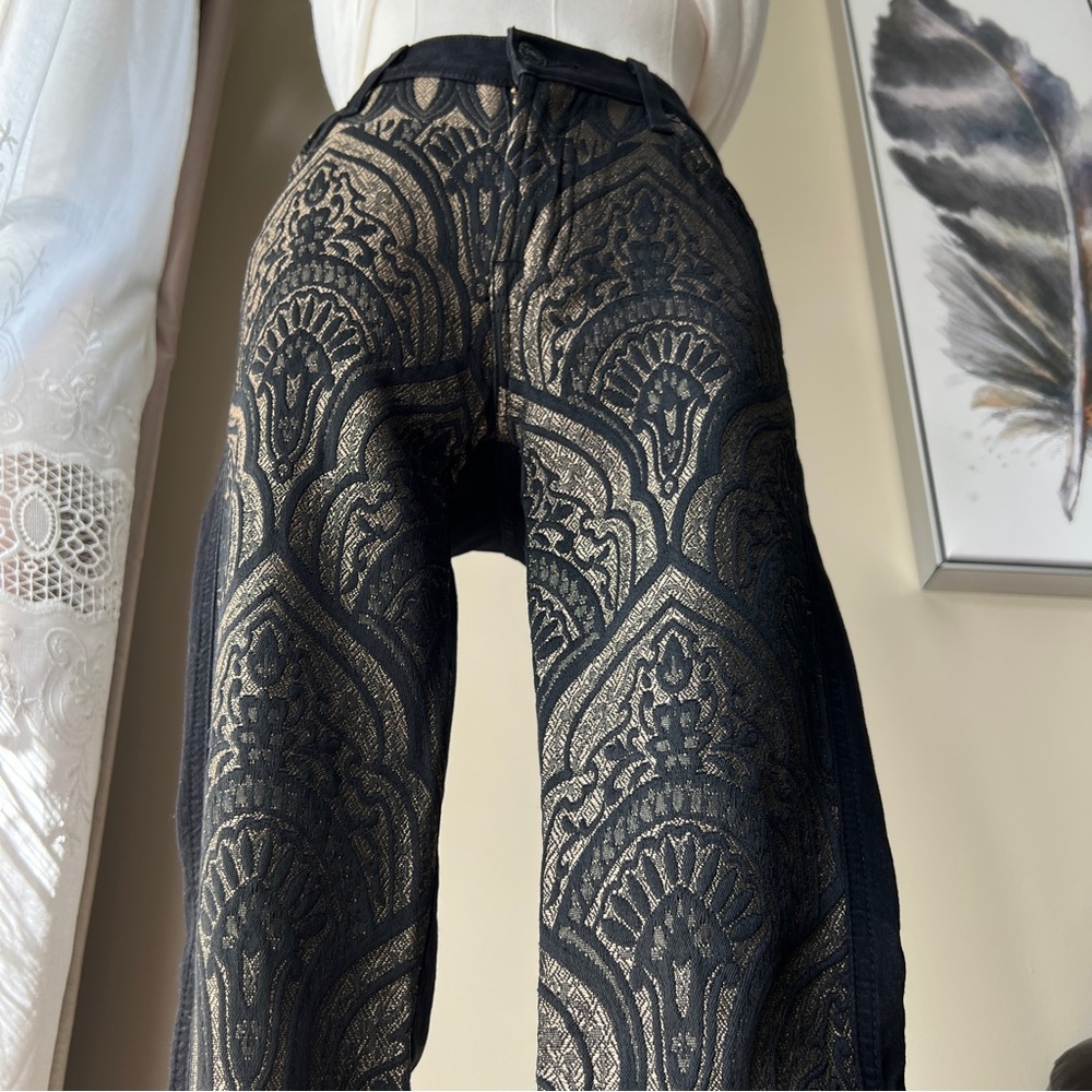 7 For All Mankind - Limited Edition Luxurious Gold Threads Jeans